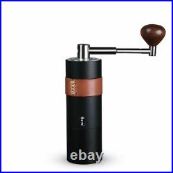 Outdoor And Home Burr Coffee Grinder Stainless Steel Manual Grinding Machine New