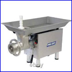 PRO-CUT KG-22W-XP High Capacity Electric #22 Hub Stainless Steel Meat Grinder