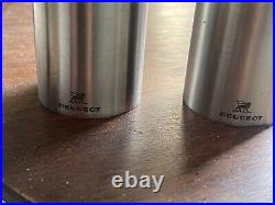 Peugeot Freres France Lion Reims Stainless Steel 8 Salt & Pepper Mill Grinder