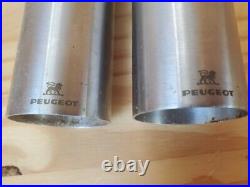 Peugeot Freres France Lion Reims Stainless Steel 8 Salt & Pepper Mill Grinder