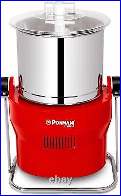 Ponmani Hybrid Commercial Tilting Wet Grinder Stainless Steel