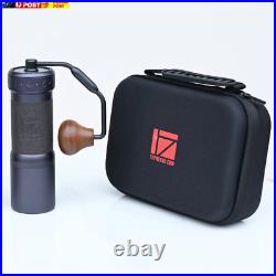 Portable Manual Coffee Grinder Adjustable Stainless Steel Burr