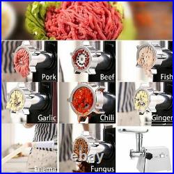 Powerful Electric Meat Grinder Heavy Duty Kitchen Sausage Stuffer Beef Mincer