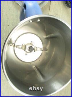 Preethi Blue Leaf Platinum Mixer Grinder, 110V Stainless steel mixer 2x Cups