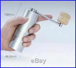 Proffesional Aluminum conical hand grinder / Manual Mini hand grinder conic burs