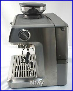 READ USED Breville BES870XL Barista Express Auto Espresso Maker Built-in Grinder