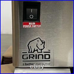 RHINO GRIND Nut Butter Grinder Stainless Steel 9 W x 27 H x 20 D Model NG200