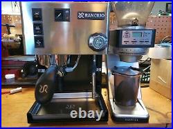 Rancilio Silvia M Espresso Machine with Baratza Sette 30 AP Burr Grinder + Extras