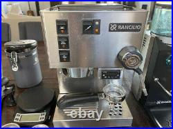 Rancilio Silvia + PID espresso maker, Rocky Doserless Grinder + LOTS of extras