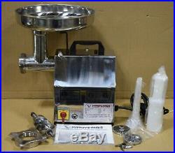 Refurb American Eagle Ae-g12ss #12 1hp Stainless Steel Commercial Meat Grinder