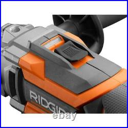 Ridgid Angle Grinder Tool Only Octane Ergonomic Cordless Brushless 18V 4-1/2 in