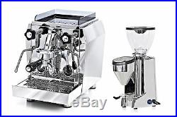 Rocket Giotto Evoluzione V2 Espresso Coffee Machine Maker & Fausto Grinder NEW