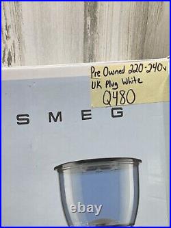SMEG CGF01WHUK, 150 W, Stainless Steel, White 350 Gr 220-240 V
