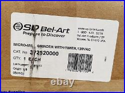 SP BEL-ART MICRO-MILL Grinder withTimer Stainless Steel Blade and Grinder Chamber