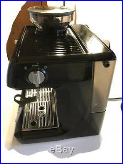 Sage Barista Espresso Coffee Machine c/w Grinder BES870BSUK 15 bar Used GWC