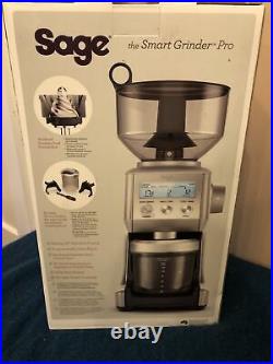 Sage the Smart Grinder Pro Coffee Grinder Stainless Steel BCG820BSSUK