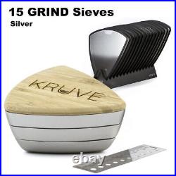 Sifter Base 5 Grind Sieves Grinder Calibration Tool Stainless Steel Portable