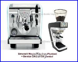 Simonelli Musica Lux Pour Over Espresso Machine + Baratza 270Wi Grinder DEALER