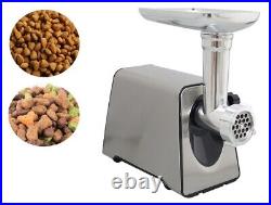 Small Household Electric Stainless Steel Animal Pellet Feed Grinder New 220v 5mm