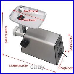 Small Household Electric Stainless Steel Animal Pellet Feed Grinder New 220v 5mm