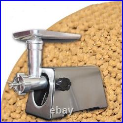 Small Household Electric Stainless Steel Animal Pellet Feed Grinder New 220v 5mm