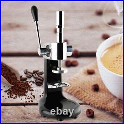 Stainless Commercial Manual Coffee Grinder Machine with 57.5mm Diameters Durable