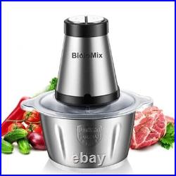 Stainless Steel 2L Electric Food Chopper Grinder Mixer Slicer 500W Biolomix 500W