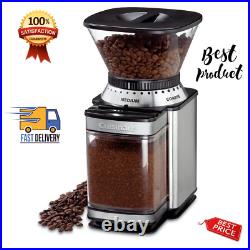 Stainless Steel Coffee Grinder Electric Automatic Supreme Grind Burr Mill