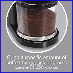Stainless Steel Conical Burr Digital Coffee Grinder, 39 Adjustable Grind Sett
