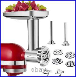 Stainless Steel Food Grinder Attachment Accessories for Kitchenaid Stand Mixers