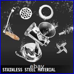 Stainless Steel Hand Operated Meat Grinder Multifunctional Crank Sausage Maker