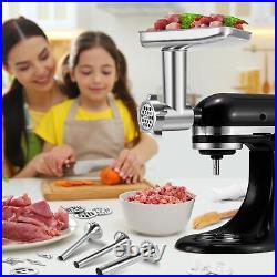 Stainless Steel Meat Grinder Attachment for KitchenAid, Stainless Steel Meat