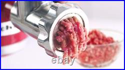 Stainless Steel Meat Grinder for KitchenAid Mixer, Meat Grinder Sausage Stuffer