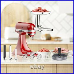 Stainless Steel Meat Grinder for Kitchenaid Mixer, Meat Grinder, Sausage Stuffer