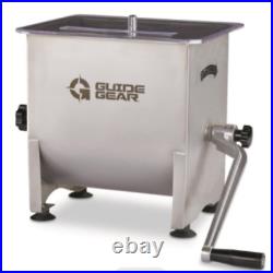 Stainless Steel Meat Mixer 4.2 Gallon Capacity Durable Easy To Clean Rugged New