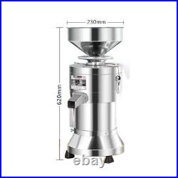 Stainless Steel Slag Separated Soybean Milk Maker Soybean Grinding Machine 1100W