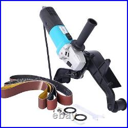 Stainless steel Tube Belt Sander Polisher, pipe sander, belt grinder, 110V 1300W