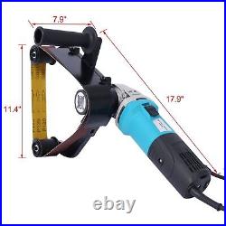 Stainless steel Tube Belt Sander Polisher, pipe sander, belt grinder, 110V 1300W