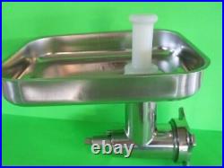 Stainless steel meat grinder for Hobart, Univex, mixer motors. Size #12 a200