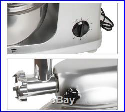 Stand Mixer 5L 1000W Powerful Motor Kneading Bread Dough Meat Grinder Kitchen US