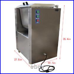 TECHTONGDA 110V 40L Commercial Meat Mixer Grinder for Homemade Jerky Sausage