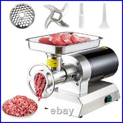 TECSPACE Commercial 850W Heavy Duty Stainless Steel Meat Mincer for Home Kitchen