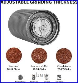 TIMEMORE Chestnut C2 MAX Manual Coffee Grinder with Adjustable Coarseness, Capac