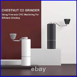 TIMEMORE Chestnut C2 Manual Coffee Grinder, Stainless Steel Conical Burr, Capacity