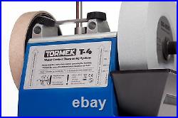 TORMEK Brand New T-4 Water Cooled Sharpening System with Chef's Package Jigs