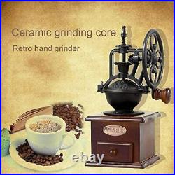 The original aroma of coffee stands out Coffee Grinder Wooden antique style