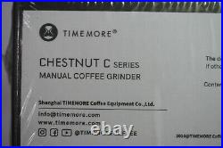 Time more Chesnut C series manual coffee grinder C2 MAX new and factory sealed