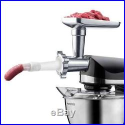 TurboTronic 2000W Professional Full Set Food Stand Mixer +Meat Grinder BLACK T07