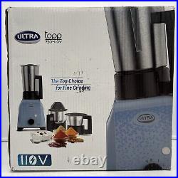 ULTRA Topp 3-Jar Mixer Grinder 750 Watts 110V Black, Excellent, BRAND NEW IN BOX