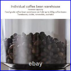 (US Plug 110V)Electric Coffee Bean Grinder Stainless Steel Automatic